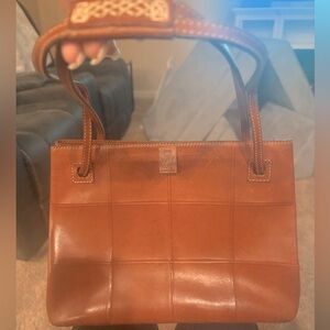 Vintage Danilo Dolci Italian Leather Handbag